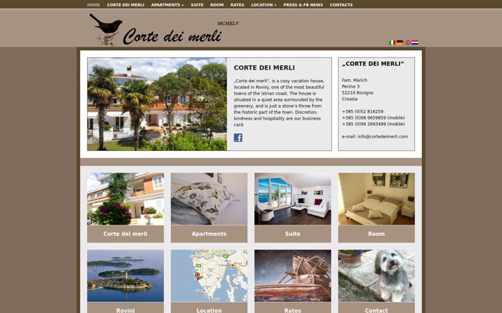 Screenshot of cortedeimerli.com