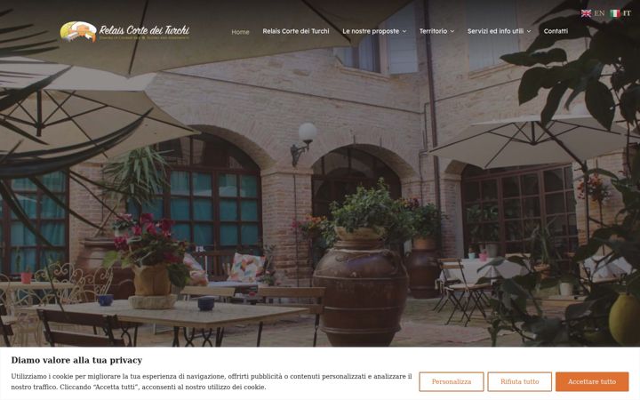 Screenshot of cortedeiturchi.it