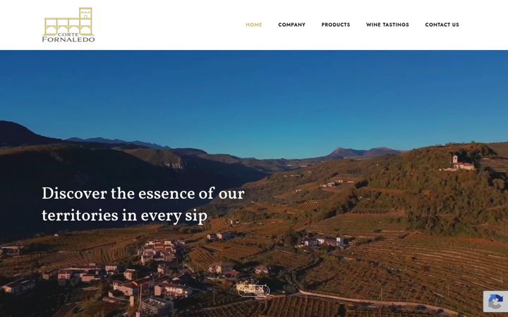 Screenshot di cortefornaledo.it