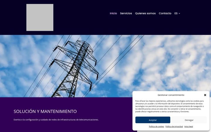 Screenshot of corteltecnologia.com
