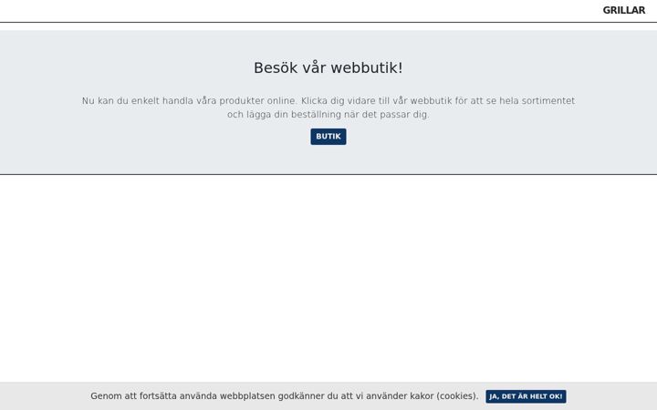Screenshot of cortengrillen.se