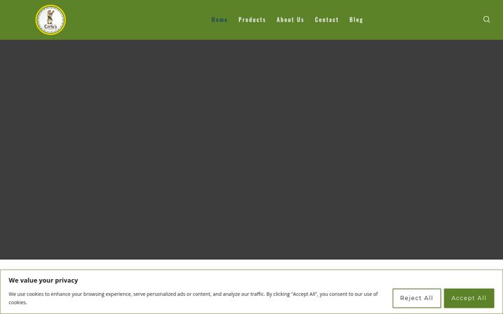 Screenshot of cortesfamous.com
