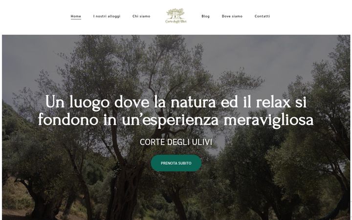 Screenshot of corteulivi.it