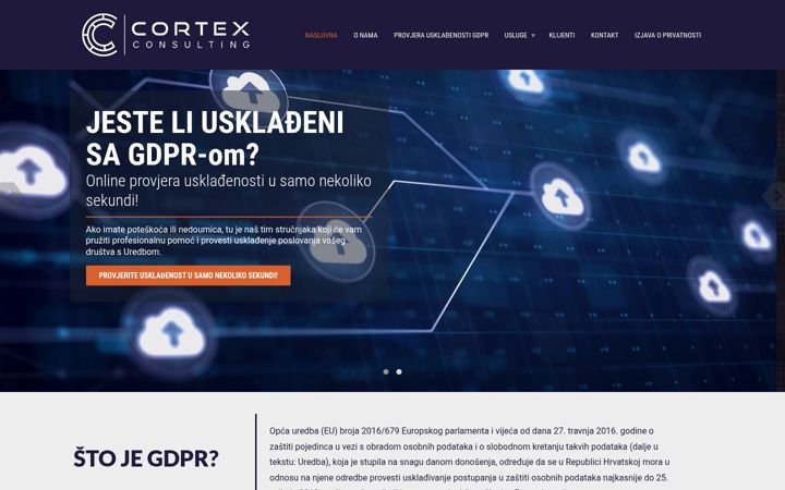 Screenshot of cortexconsulting.eu