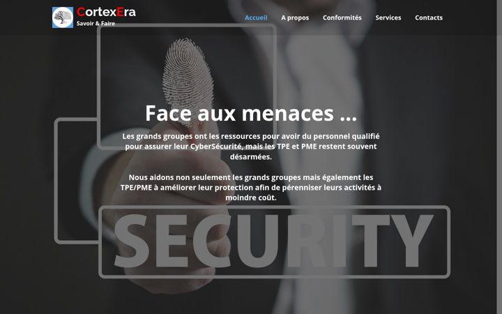 Screenshot of cortexera.com
