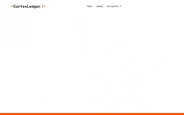 Screenshot of cortexledger.com