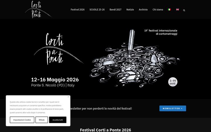 Screenshot of cortiaponte.it