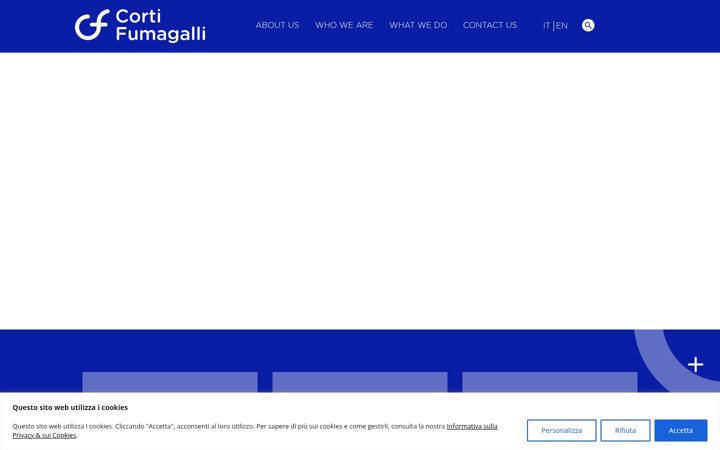 Screenshot of cortifumagalliassociati.it