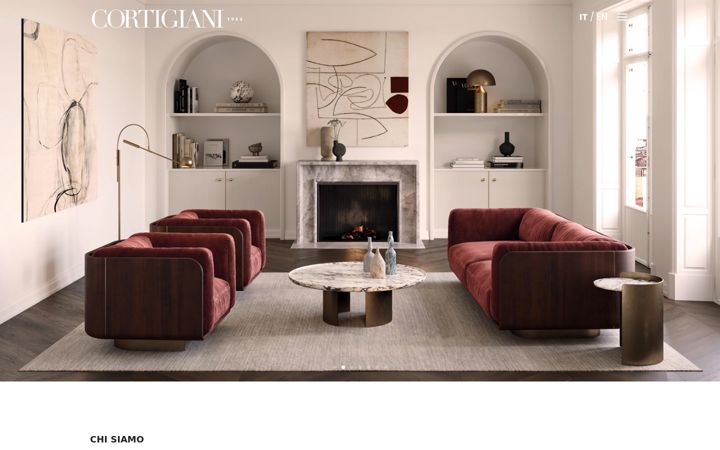 Screenshot of cortigiani1953.it
