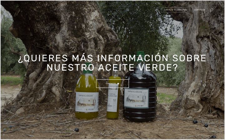 Screenshot of cortijoeladelfar.com