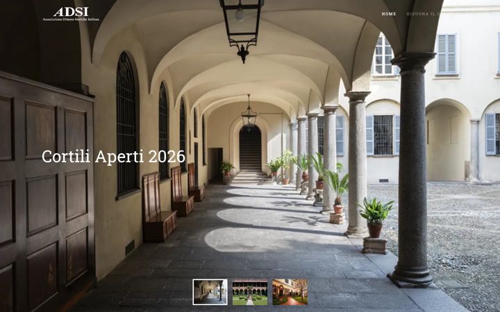 Screenshot of cortiliaperti.org