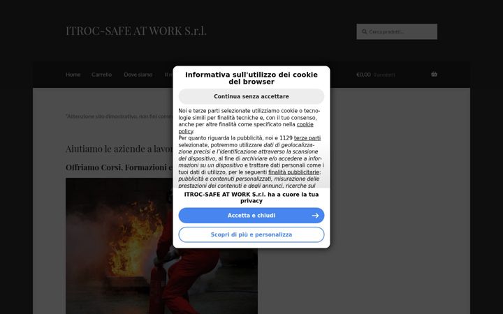 Screenshot of cortimatteoitroc.altervista.org