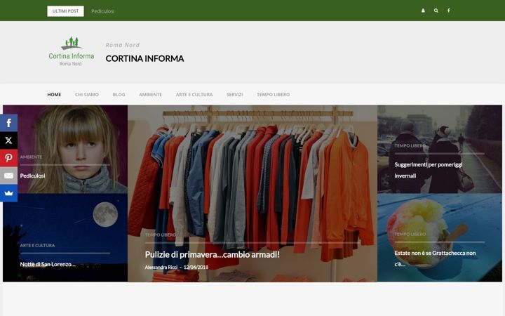 Screenshot di cortinainforma.it