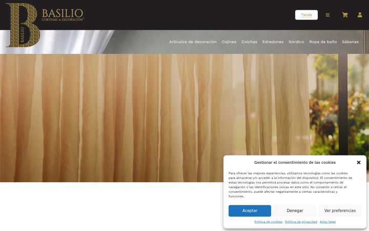 Screenshot of cortinasbasilio.com