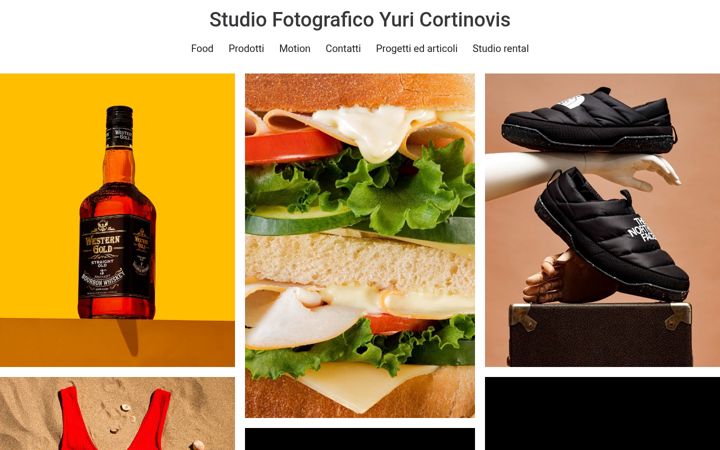 Screenshot of cortinovisyuristudiofotografico.it