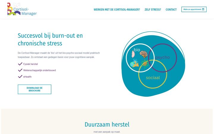 Ekrānuzņēmums no cortisol-manager.nl