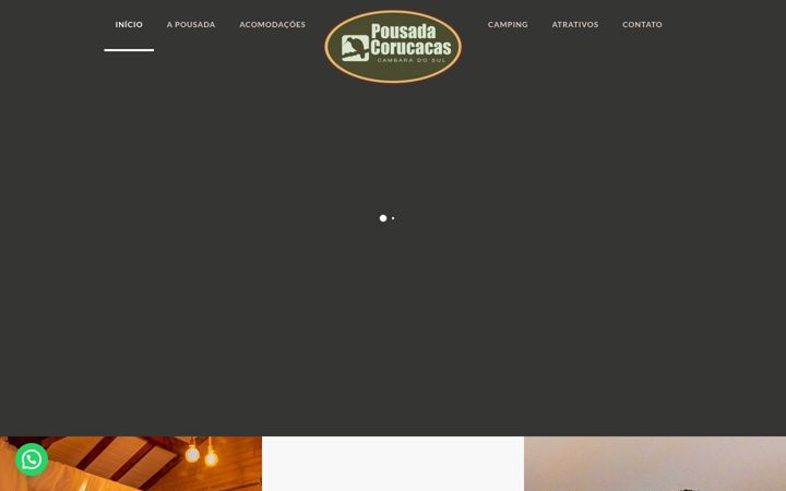 Screenshot of corucacas.com.br