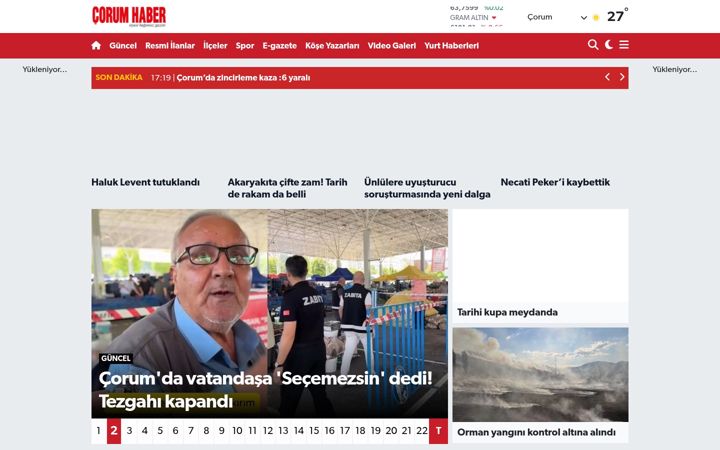 Screenshot of corumhaber.net