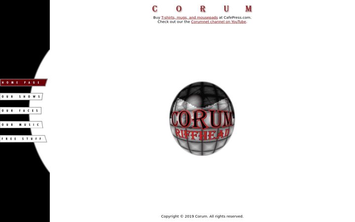Screenshot of corumnet.com