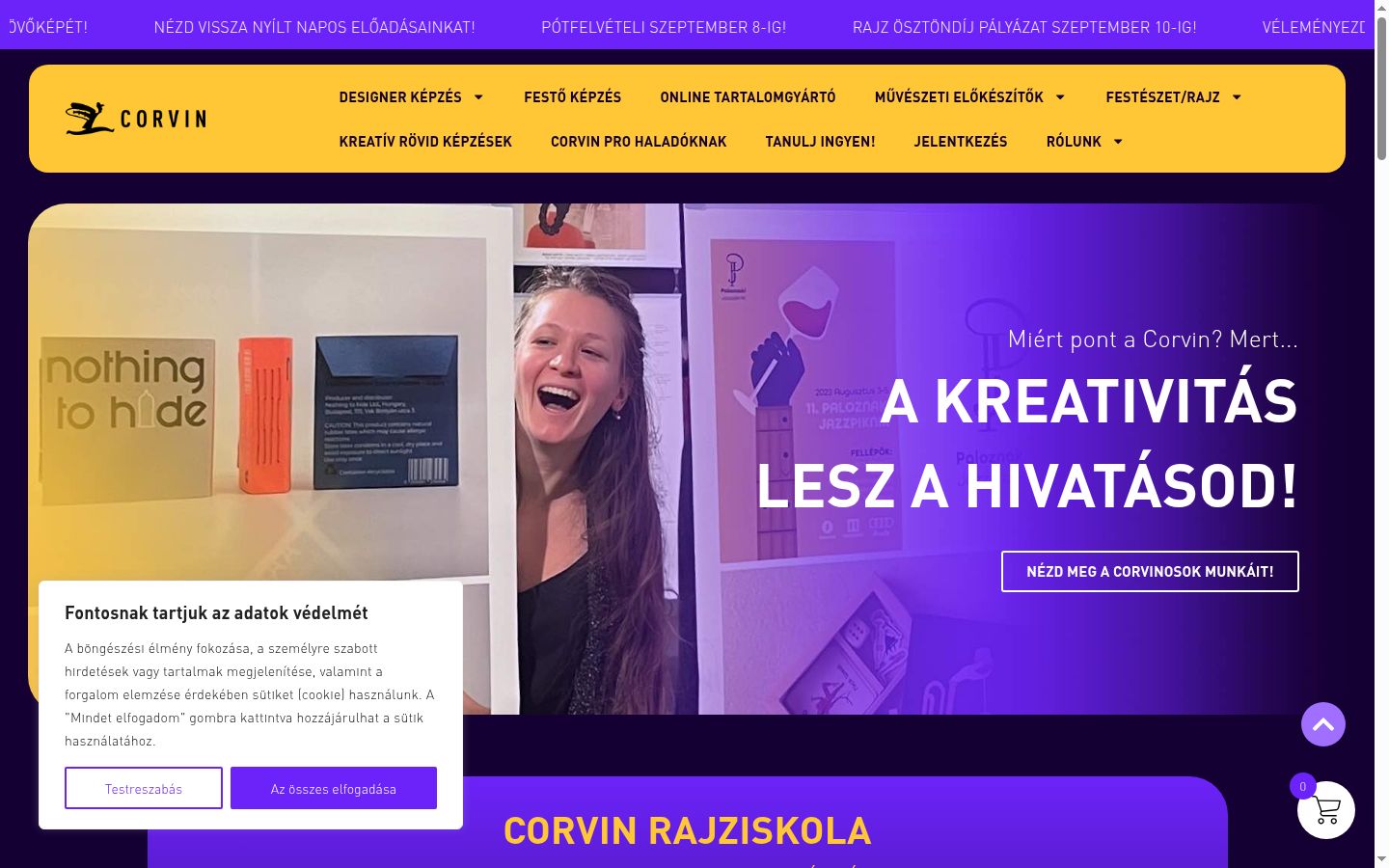 Sutikimo reklamjuostės, rodytos prieš bet kokią sąveiką, ekrano kopija