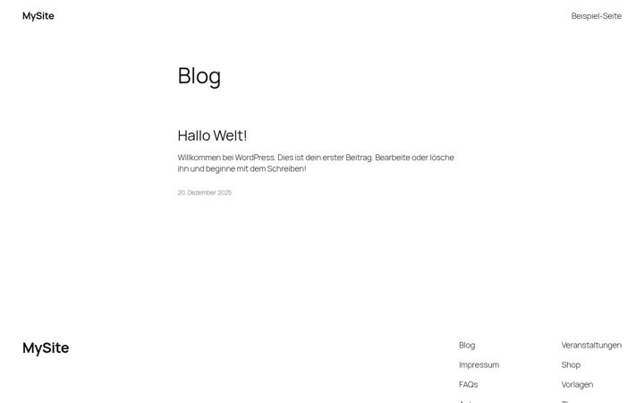 Screenshot of corvinwalter.de