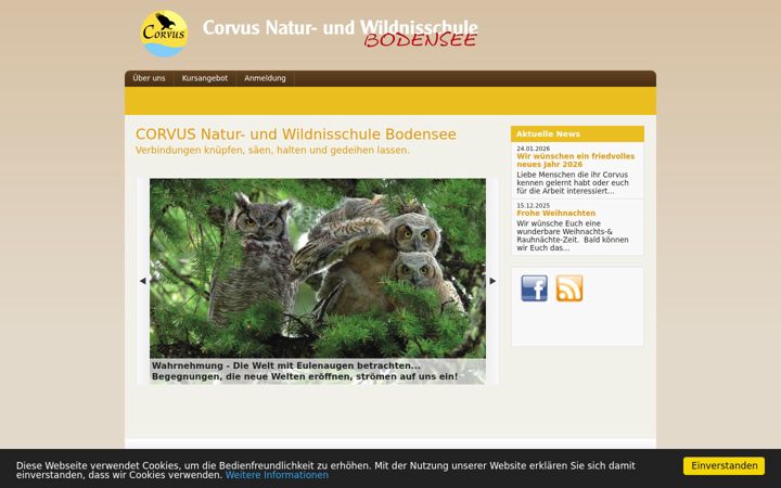 Screenshot of corvus-bodensee.de