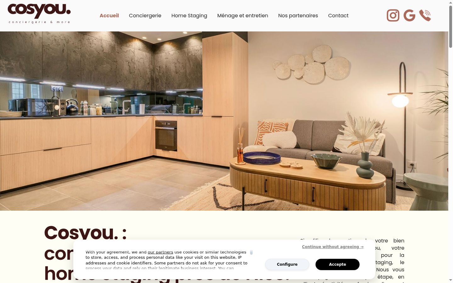 Sutikimo reklamjuostės, rodytos prieš bet kokią sąveiką, ekrano kopija