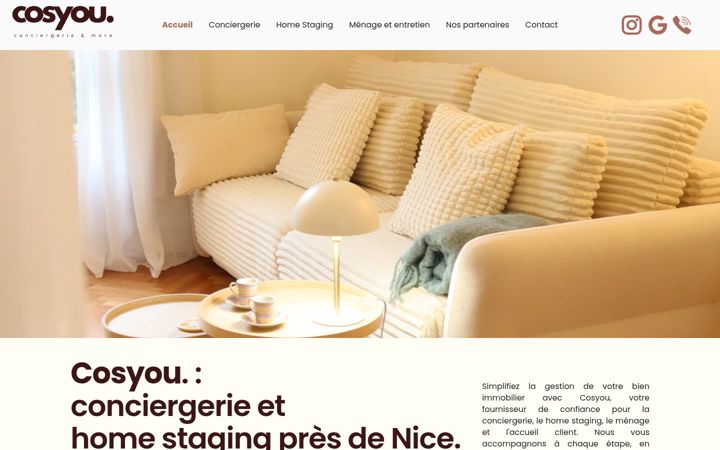 Screenshot of cos-you.com