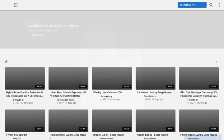 Screenshot of cos.tv