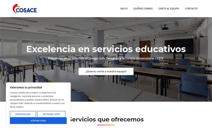 Ekrano kopija cosaceaie.es