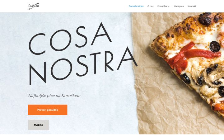 Screenshot di cosanostra.si