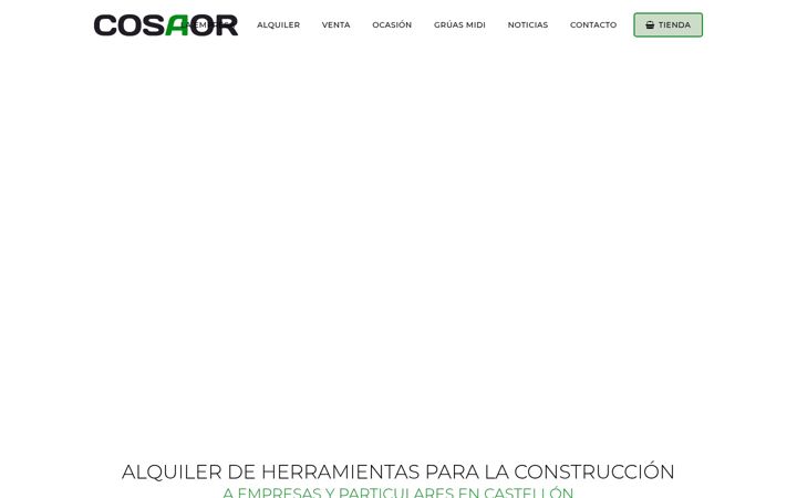 Screenshot of cosaor.com