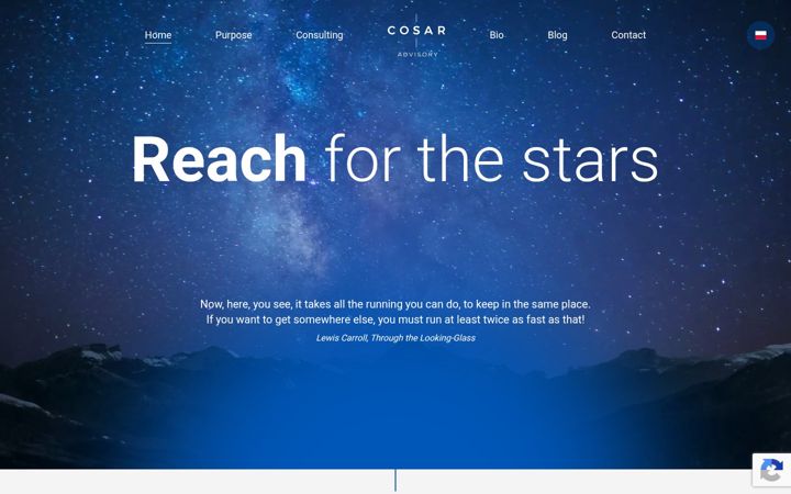 Screenshot of cosar.ch