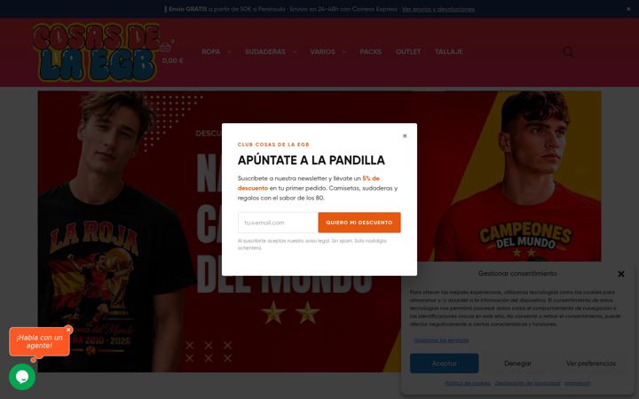 Screenshot of cosasdelaegb.com