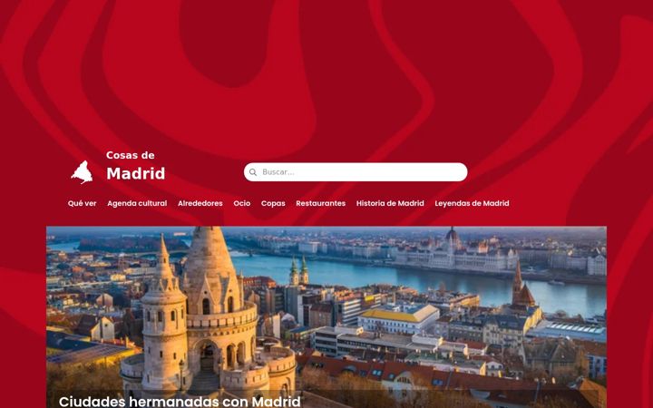 Screenshot of cosasdemadrid.es