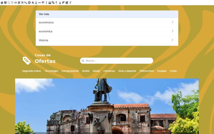 Screenshot of cosasdeoferta.com