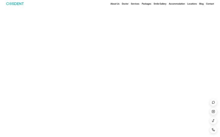 Screenshot of cosdentsmiledesign.com