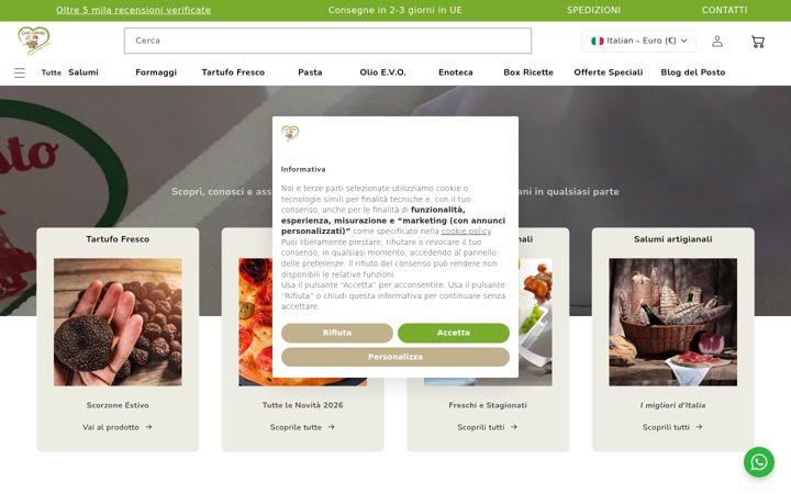 Screenshot of cosedelposto.it
