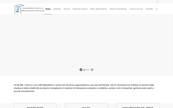 Screenshot of cosemaservizi.it
