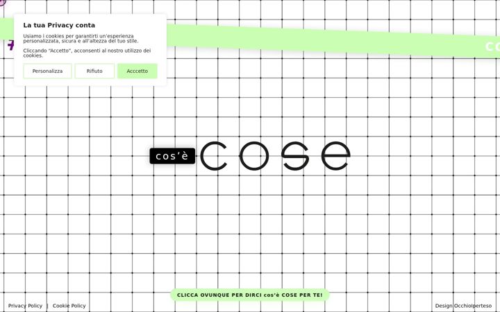 Screenshot of coseonline.it