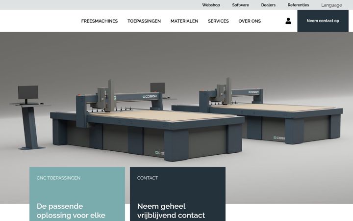 Screenshot of cosign.nl