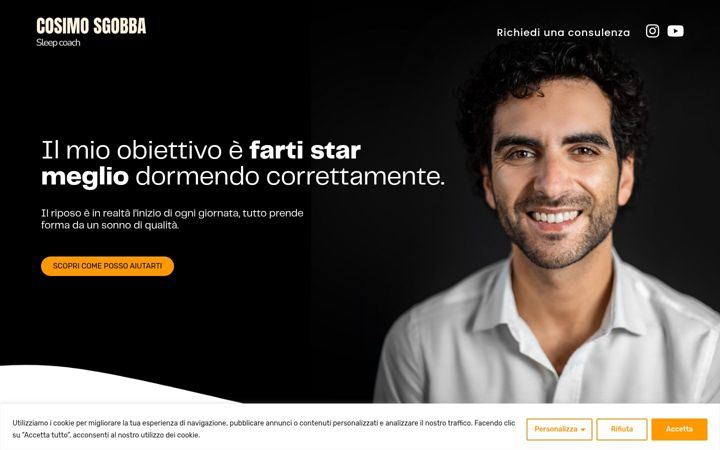 Screenshot of cosimosgobba.it