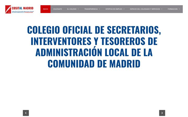 Screenshot of cositalmadrid.es