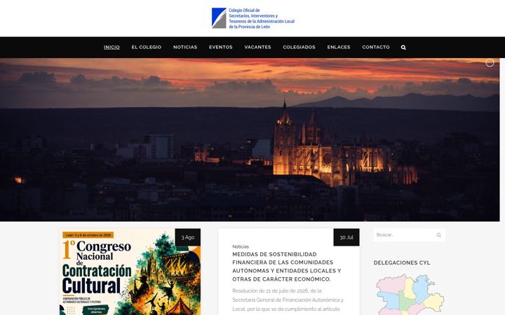 Screenshot of cositleon.es