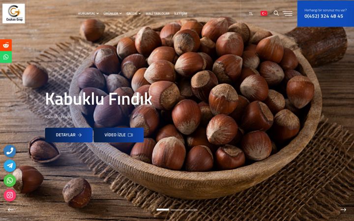 Screenshot von coskanticaret.com.tr
