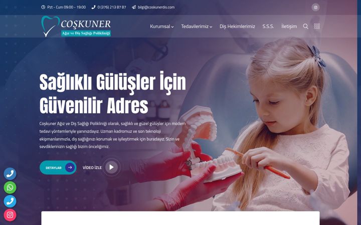 Screenshot of coskunerdis.com