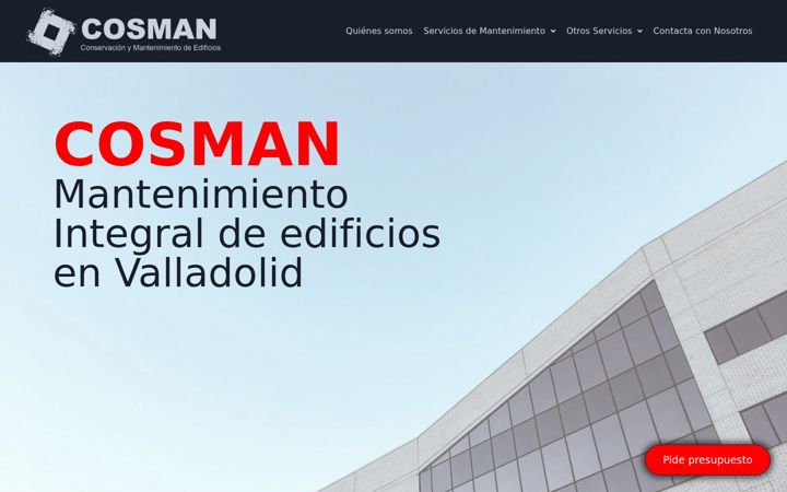 Screenshot of cosman.es