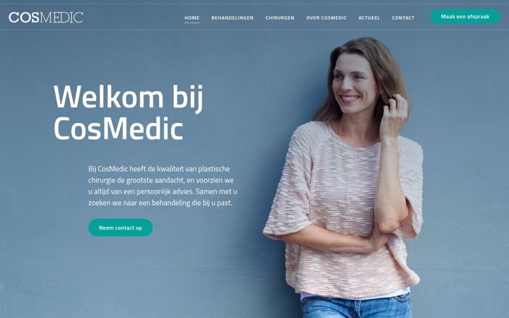 Screenshot of cosmedic.nl
