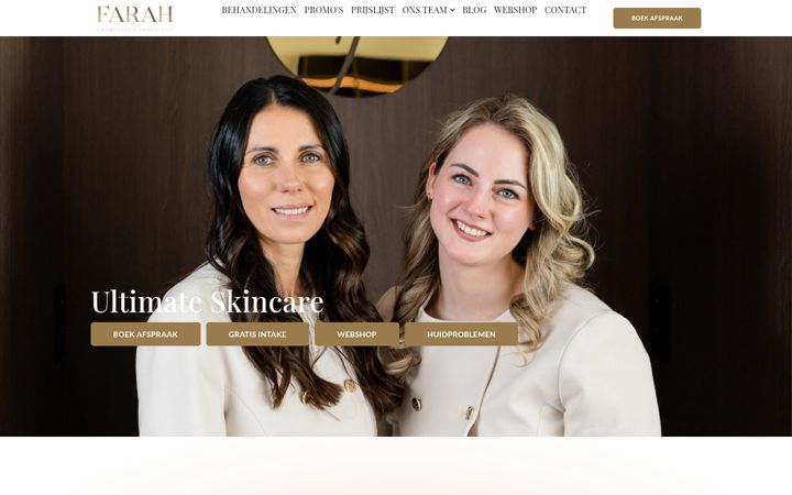 Screenshot of cosmedischinstituut.be