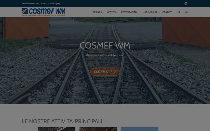 Screenshot of cosmefwm.it